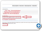Inserire le credenziali dell'Amministratore ( quelle che si usano per entrare nel sito dell'AdE )  CAMBIARE LA SPUNTA (Punto1) ed infine sotto inserire il CODICE FISCALE DEL CONDOMINIO  . CLK sul pulsante [INVIA FILE] (punto2)