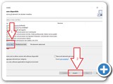 Quindi CLK sul pulsante [Seleziona Tutto] (punto1) e CLK sul pulsante [Avanti] (punto2). Alla fine riaprire il desktop telematico, CLK su applicazioni