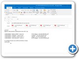 Messaggio su Outlook con allegati, già bello e pronto !