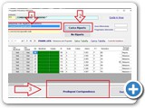 Selezionare il file del riparto straordinario (punto1) e CLK sul pulsante [Carica Riparto] (punto2) alla fine dell'elaborazione  CLK sul pulsante [Predisponi Corrispondenza] (punto3)