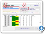 Selezionare il file di riparto appena elaborato ( punto 1), CLK sul pulsante [Carica Riparto] ( punto 2)