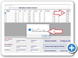 Via via i nominativi del beneficiari delle quote con l'importo arrotondato per difetto/eccesso (punto1) e (punto2)