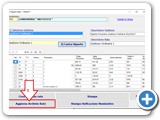 Dopo aver eseguito le variazioni CLK sul pulsante [AGGIORNA ARCHIVIO RATE] (punto1) per registrare le modifiche apportate nelle rate