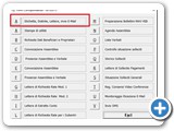 aprire il modulo [Etichette, distinte, lettere,Email]