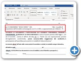 Clk sul pulsante [Prepara], selezionare il testo. Per stampare le lettere clk [Anteprima di stampa]