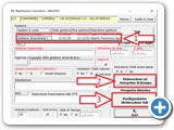 Da [Ripartizione delle Spese] + [Preparazione Riparto Consuntivo] elaborare come consueto il riparto straordinario (punto 1) e (punto 2). Alla fine dell'elborazione CLK sul pulsante [Beneficiari Detrazione] (punto(3)