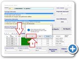 Dopodichè è necessario selezionare se la quota è stata versata entro il 31 dicembre,  CLK sulla colonna [PAGATO] (punto1), clk sul pulsante [Si] (punto 1) per selezionare come pagate tutte le quote entro il 31 dicembre, eventualmente deselezionare le schede dove non sono pervenuti e/o in parte i versamenti entro il 31 dicembre