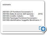 Dati dei Cessionari/Fornitori 