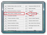 Dal Modulo Corrispondenza, selezionare [Lettere Subentri e dettaglio consuntivo]