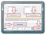 Per inviare il conteggio via e-Mail CLK sul pulsante [Apri lettera e invia e-mail] ( punto 3 e 4 )