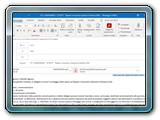 Invio della  e-mail con gli allegati del conteggio + richiesta dati 